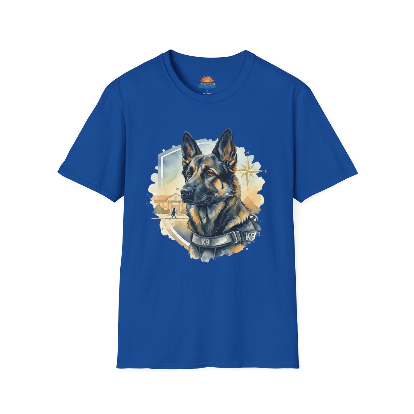 K9 German Shepherd Tribute T‑Shirt – Police Dog Memorial Tee - The Protector