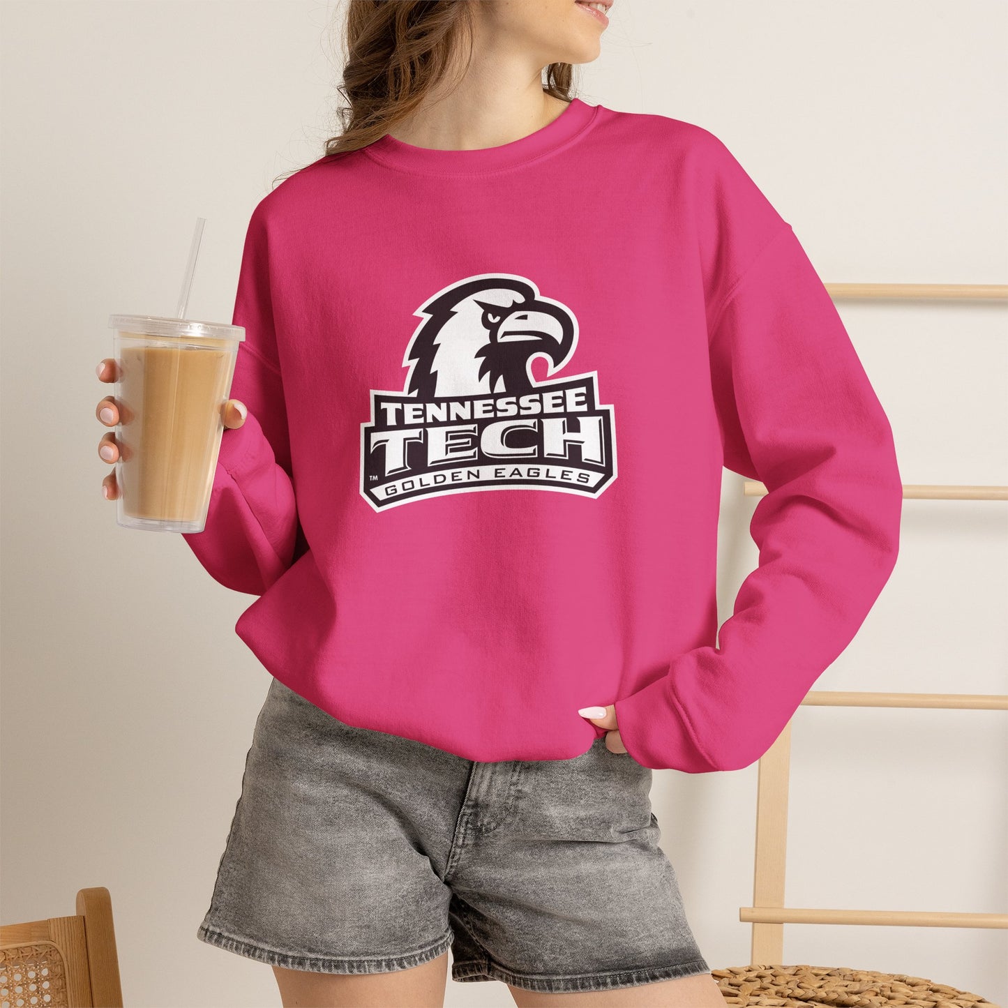 Tennessee Tech Eagles Crewneck Sweatshirt — College Logo Pullover