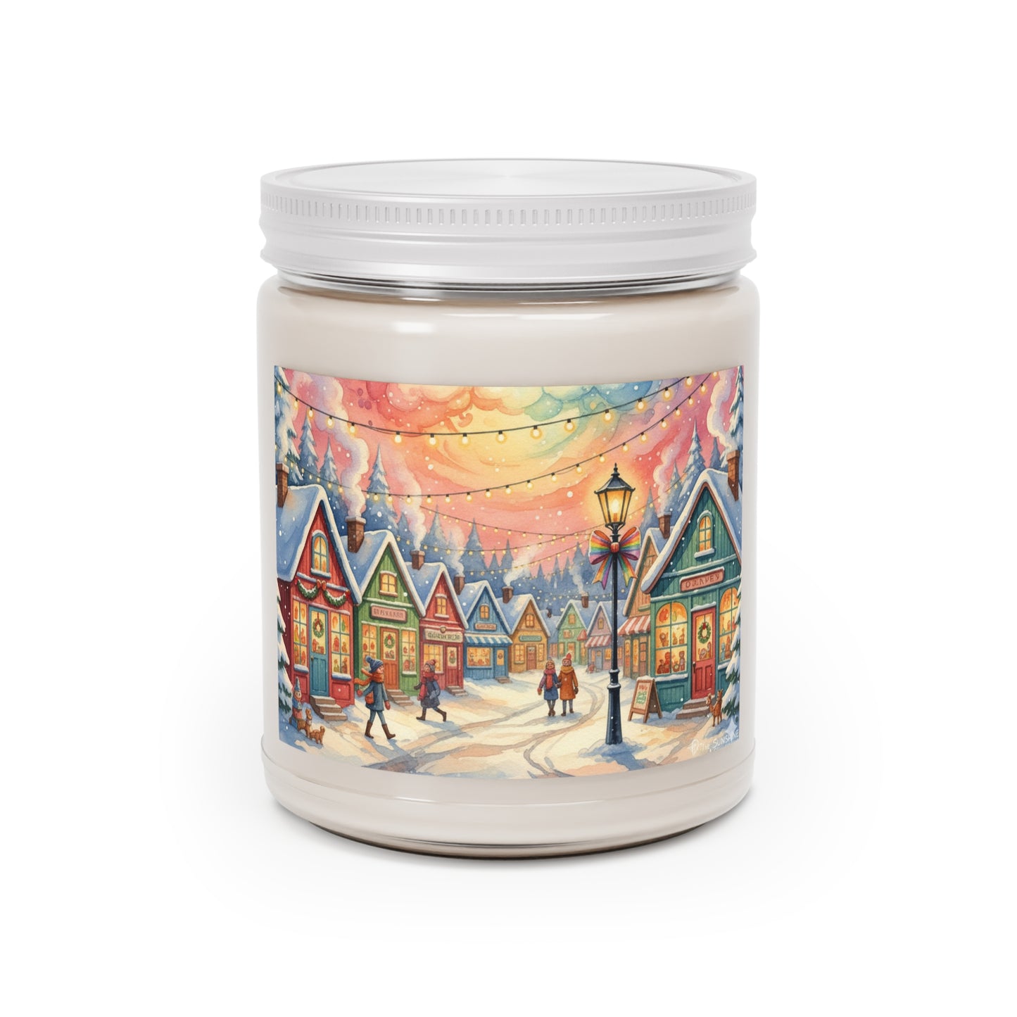 Cozy Winter Scented Soy Candle