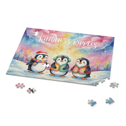 Penguin Kindness Puzzle (500-Piece)