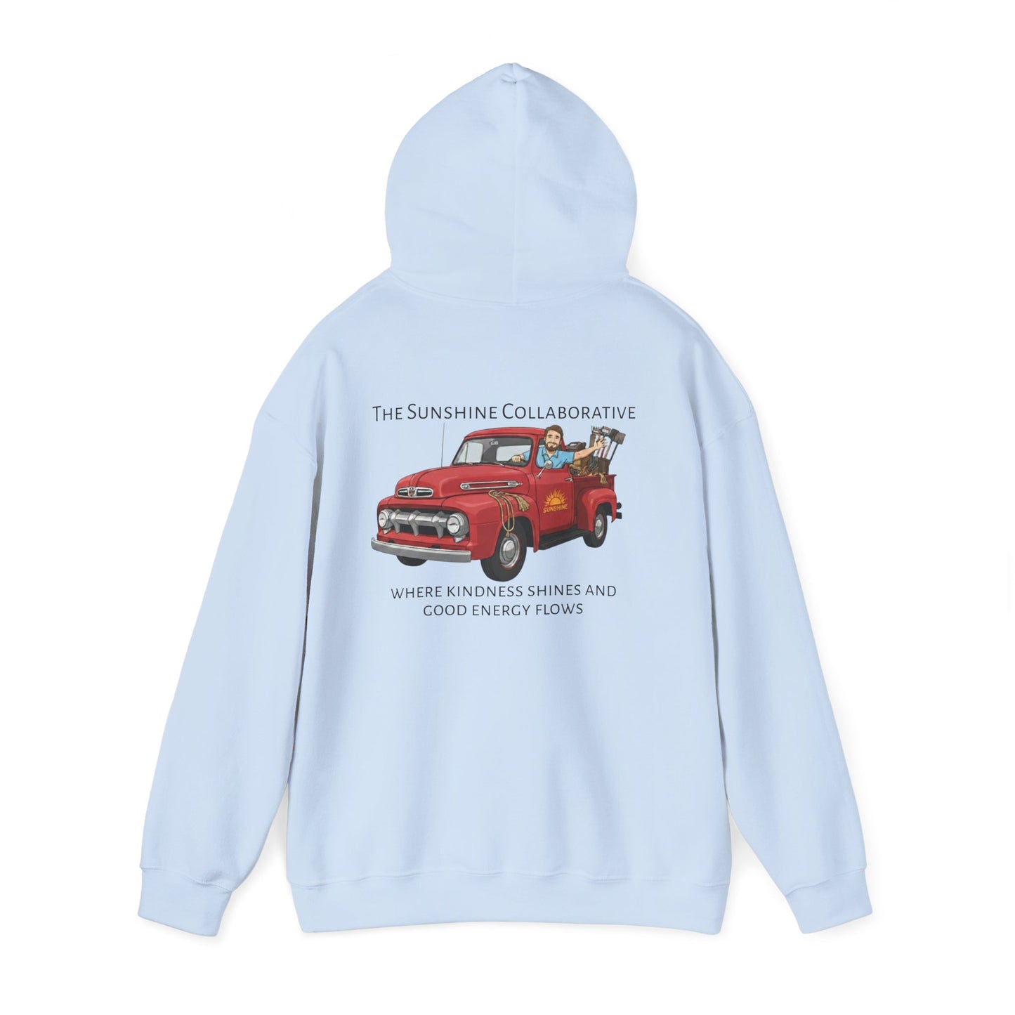 Sunshine Throwback Hoodie - Cozy Unisex Sweatshirt, Relaxed Fit, Inspirational Gift, Summer Vibes, Drive-In Movie Night