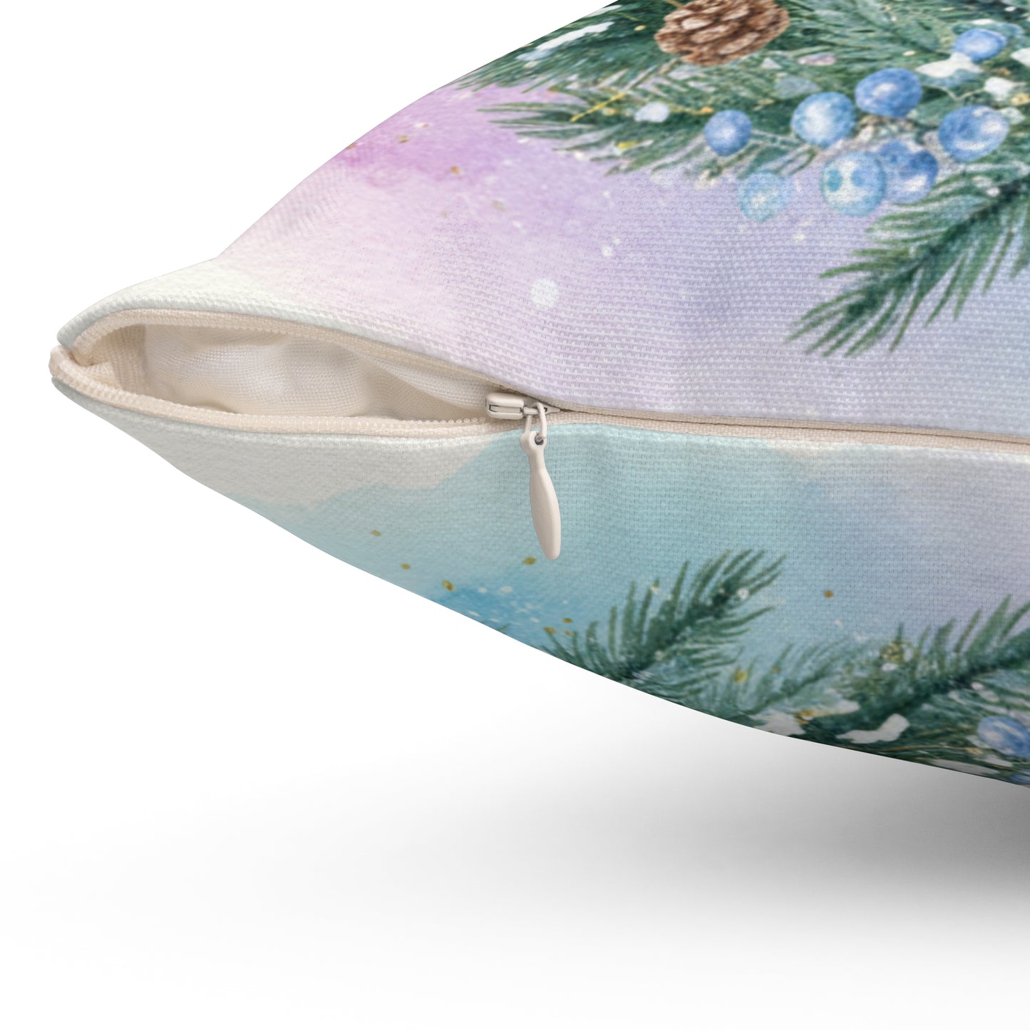 Kindness Ripples Decorative Pillow for Holiday Cheer Wreath