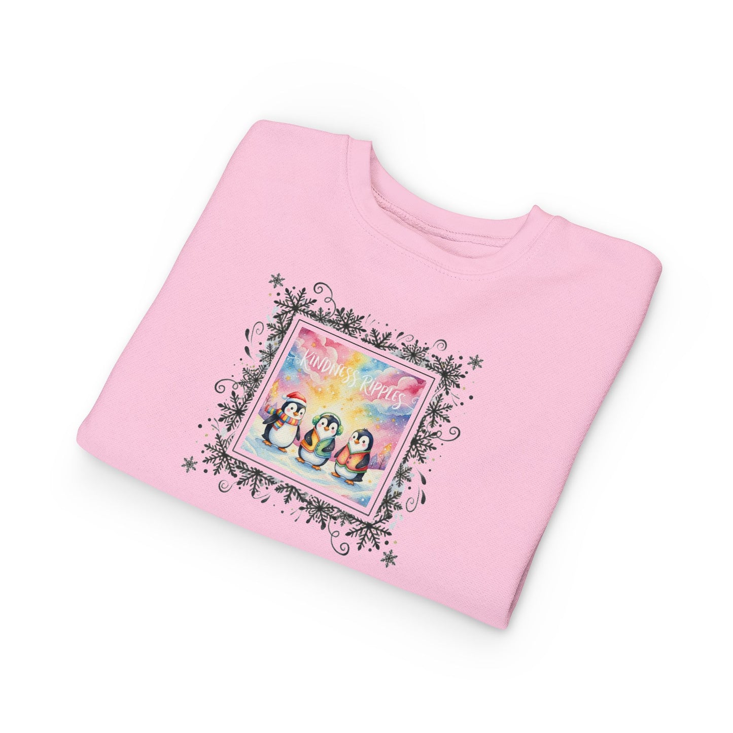 Adorable Penguin Toddler Sweatshirt for Winter Fun