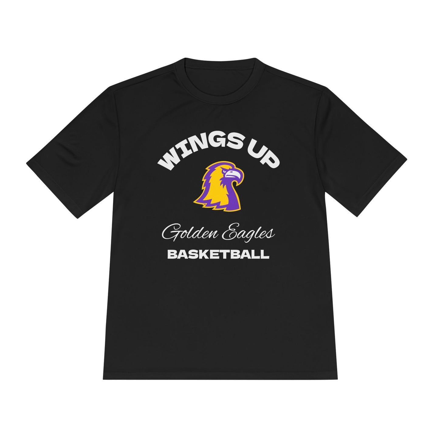 Wings Up Golden Eagles Basketball Tee — Moisture‑Wicking Team Shirt