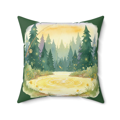 River's Edge Sunshine Square Pillow