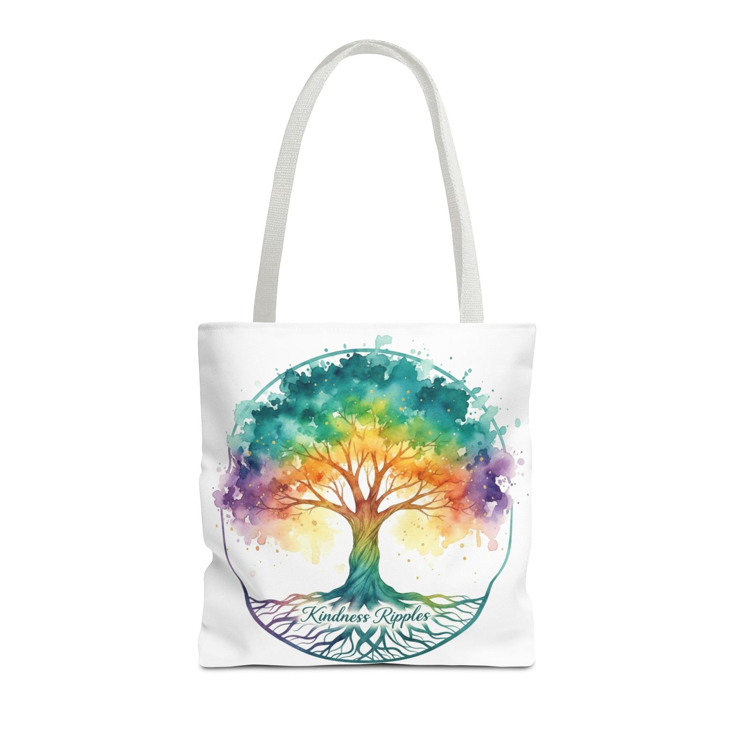 Colorful Kindness Tree Tote Bag
