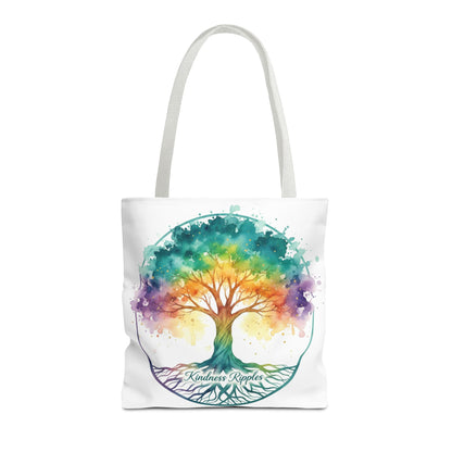 Colorful Kindness Tree Tote Bag