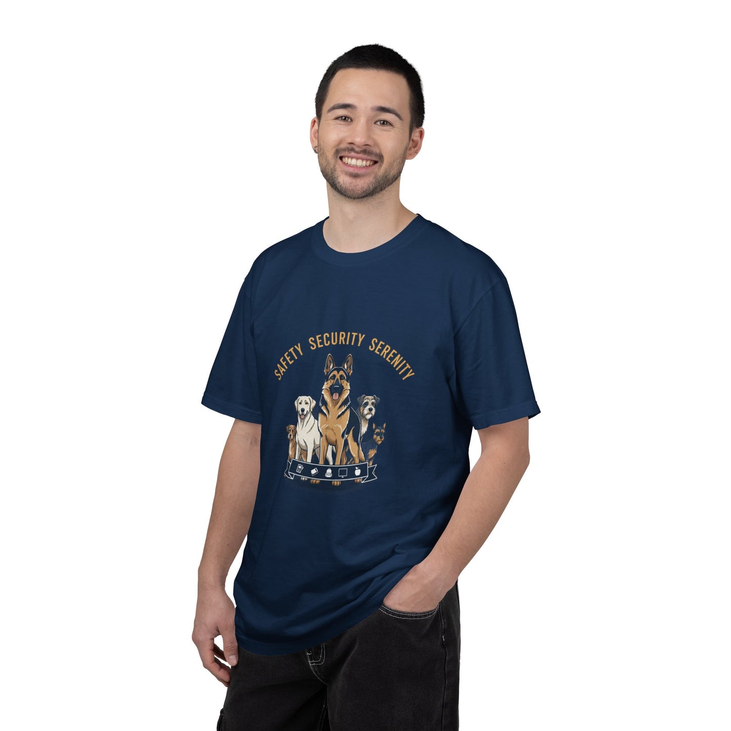 Safety Security Serenity T-Shirt — Dog Pack Graphic Tee
