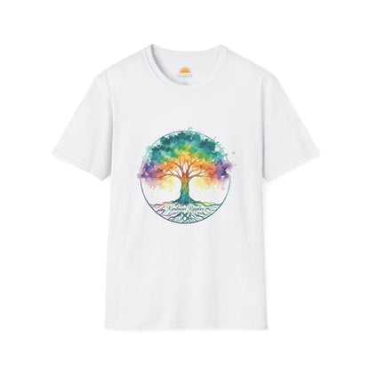 Vibrant Tree of Life Unisex Softstyle T-Shirt