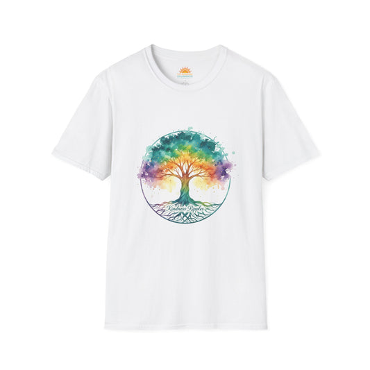 Vibrant Tree of Life Unisex Softstyle T-Shirt