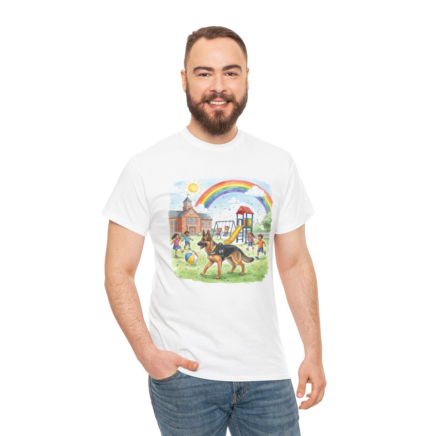 Rainbow K9 T-Shirt