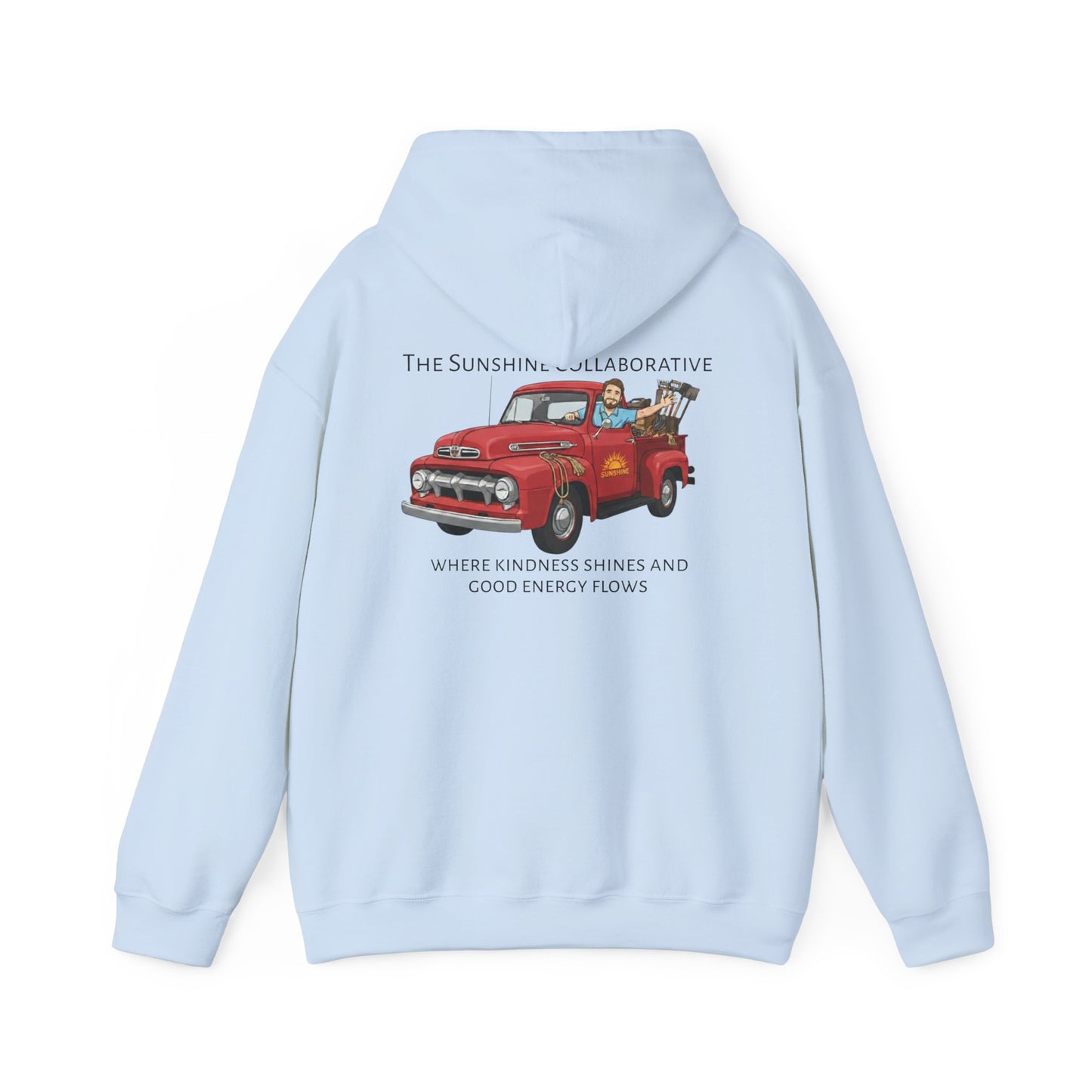 Sunshine Throwback Hoodie - Cozy Unisex Sweatshirt, Relaxed Fit, Inspirational Gift, Summer Vibes, Drive-In Movie Night