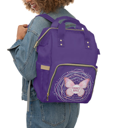 Kindness Ripples Multifunctional Diaper Backpack