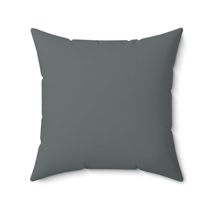 Golden Trades Heart: Welder's Love-Hands-On Heart Watercolor Design Square Pillow