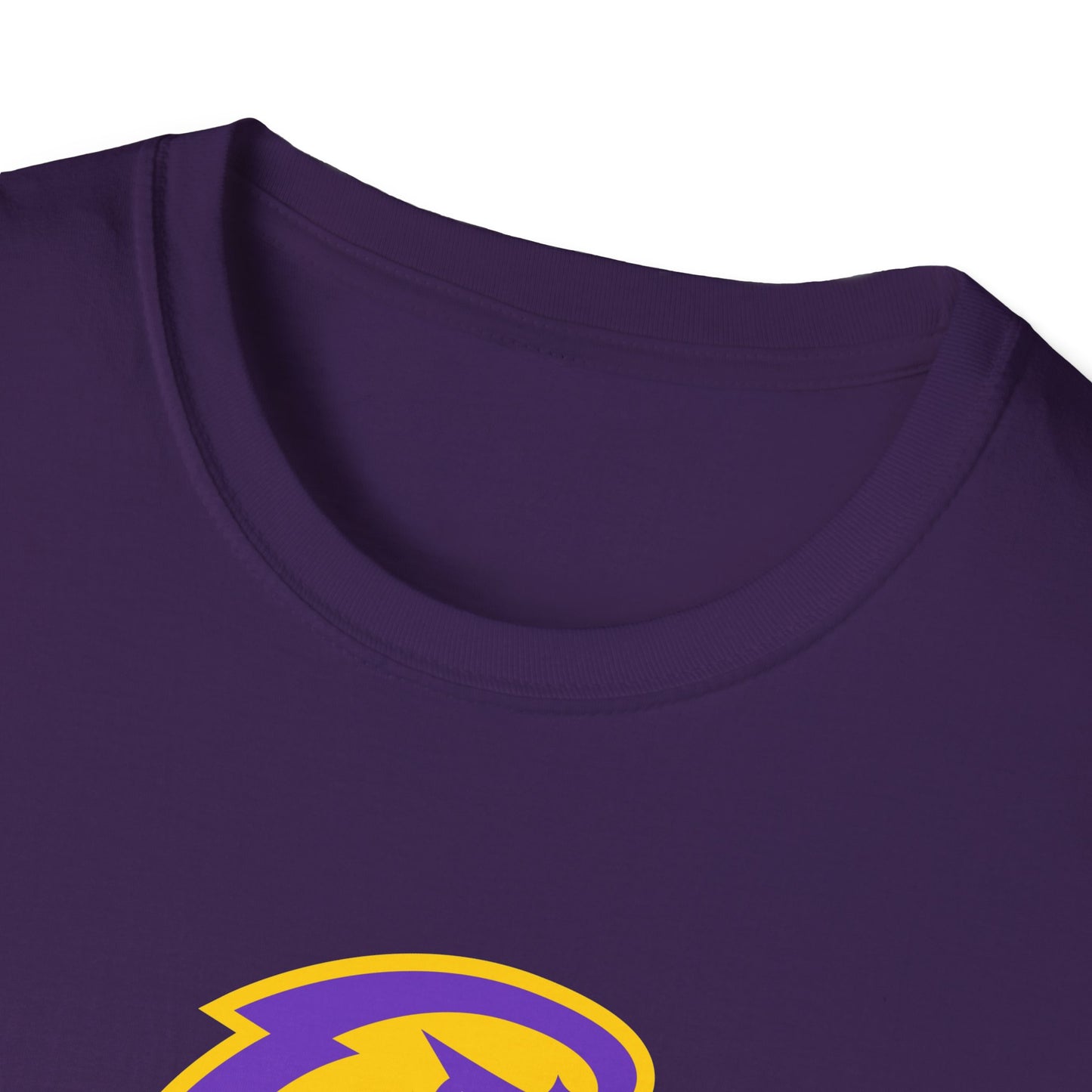 Eagle Football Team T-Shirt — Purple & Gold Mascot Tee