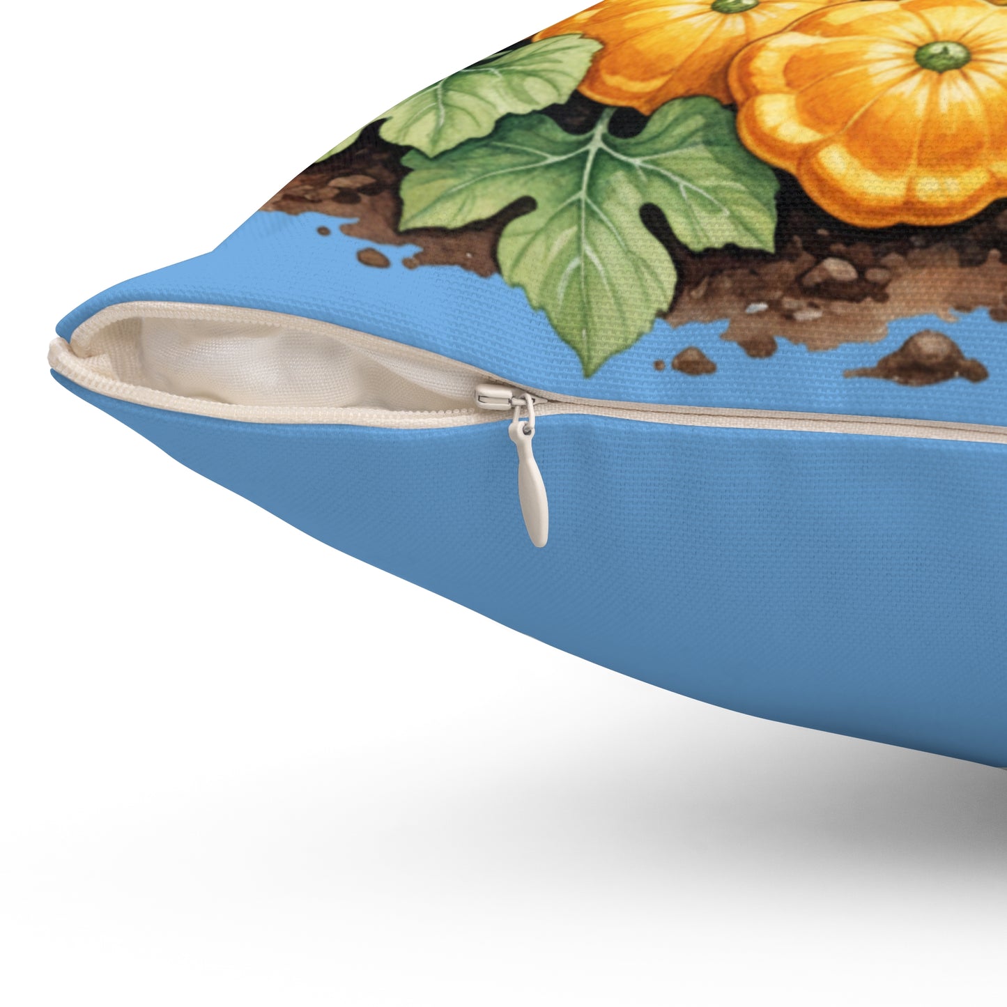 Garden Path of Sunshine: Watercolor Harvest Journey Pillow