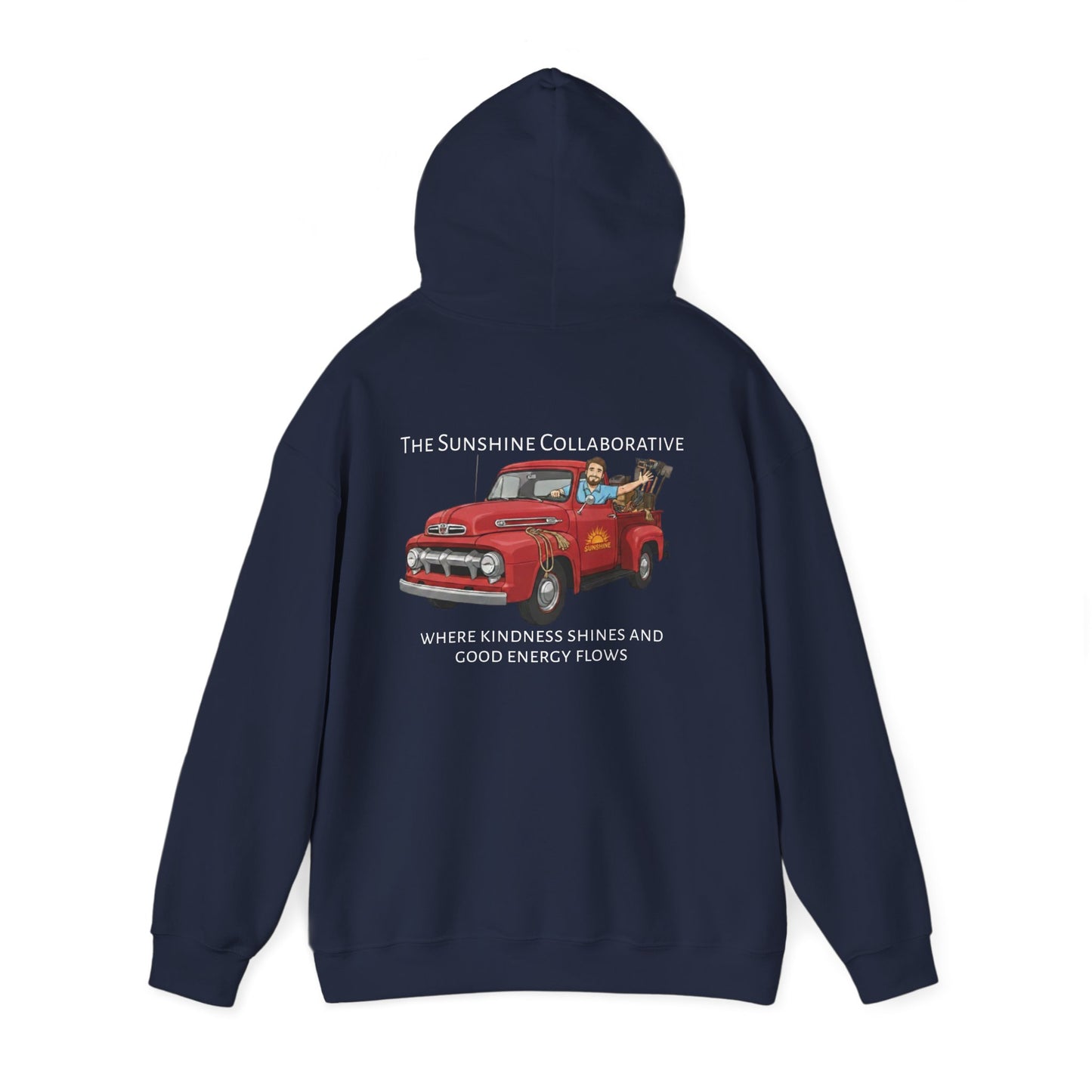 Sunshine Throwback Hoodie - Cozy Unisex Sweatshirt, Relaxed Fit, Inspirational Gift, Summer Vibes, Drive-In Movie Night