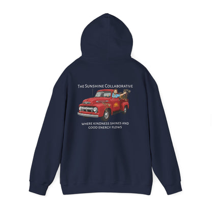 Sunshine Throwback Hoodie - Cozy Unisex Sweatshirt, Relaxed Fit, Inspirational Gift, Summer Vibes, Drive-In Movie Night