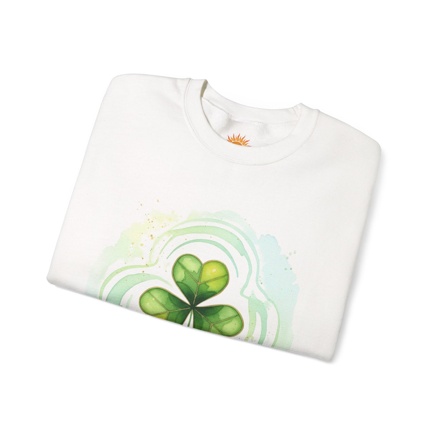 Kindness Ripples Crewneck Sweatshirt - Unisex St. Patrick's Day Apparel - Shamrock - Green - Trinity