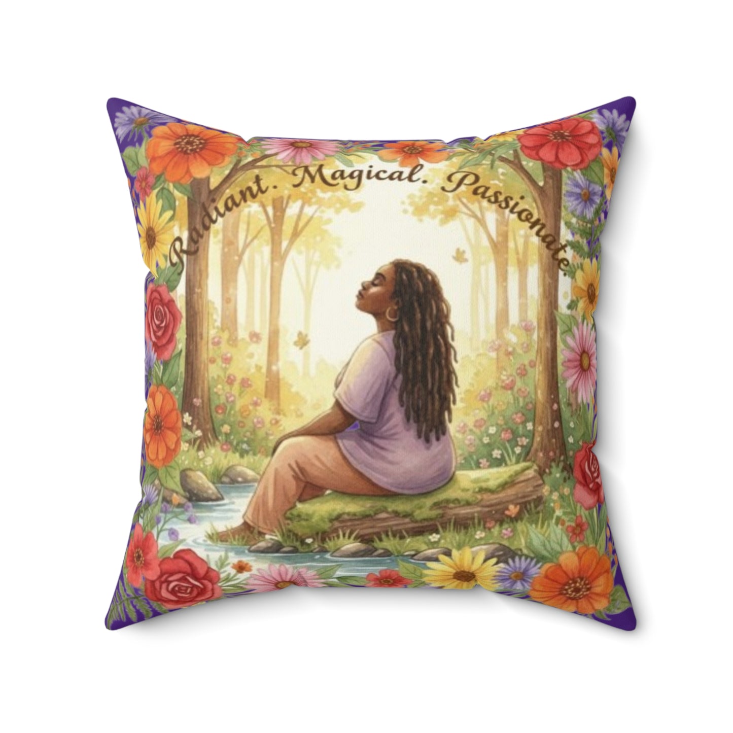The Shantel - Brilliant Magical Passion Decorative Throw Pillow