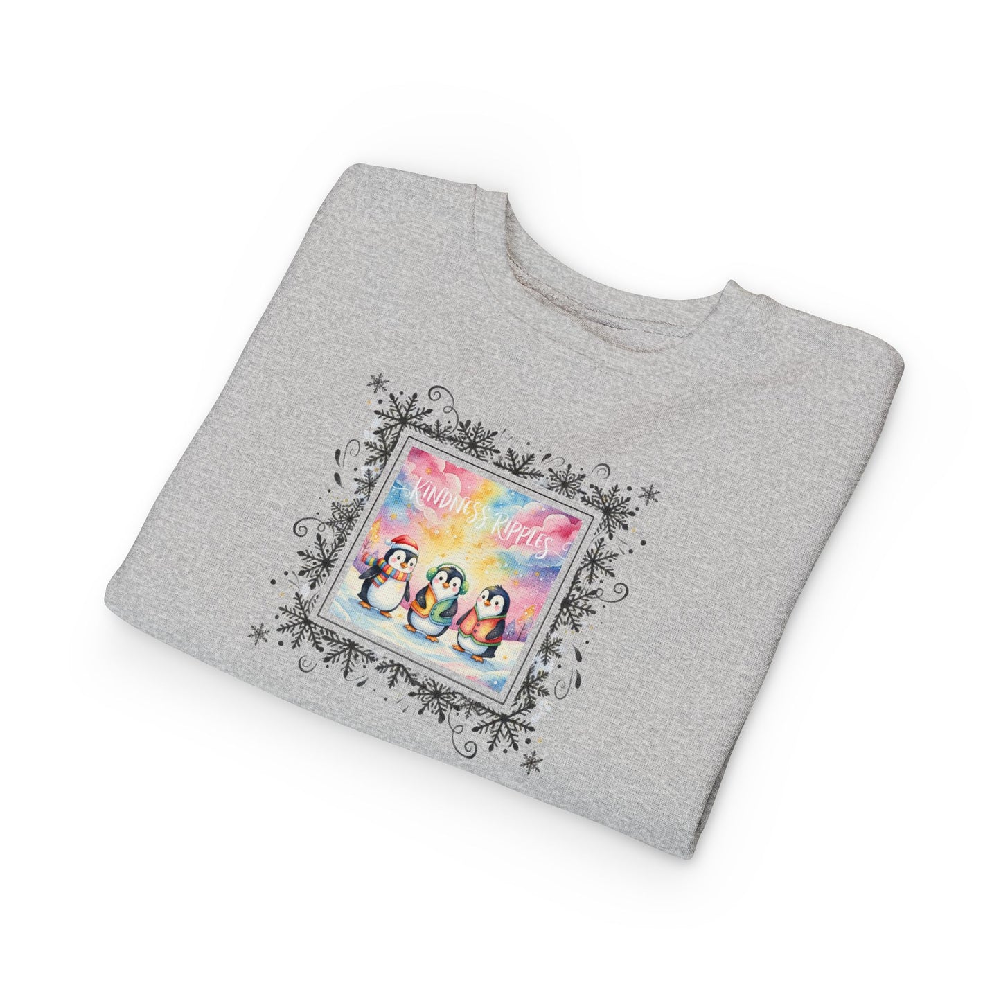 Adorable Penguin Toddler Sweatshirt for Winter Fun