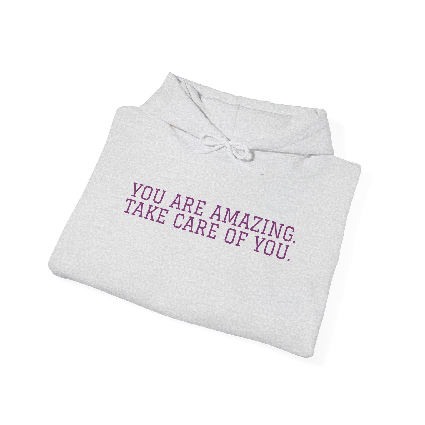 You Are Amazing Hoodie — Positive Message Dolly Sun Graphic Sweatshirt