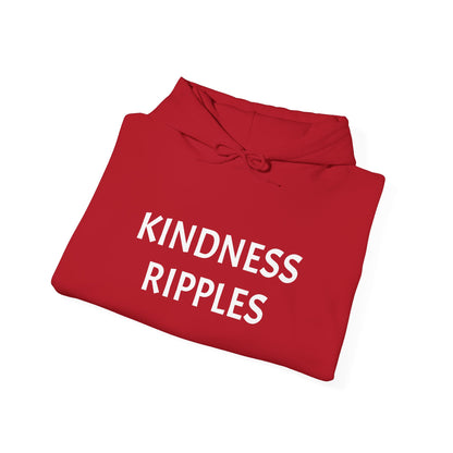 Kindness Ripples Unisex Heavy Blend Hooded Sweatshirt - Cozy and Inspiring Gift