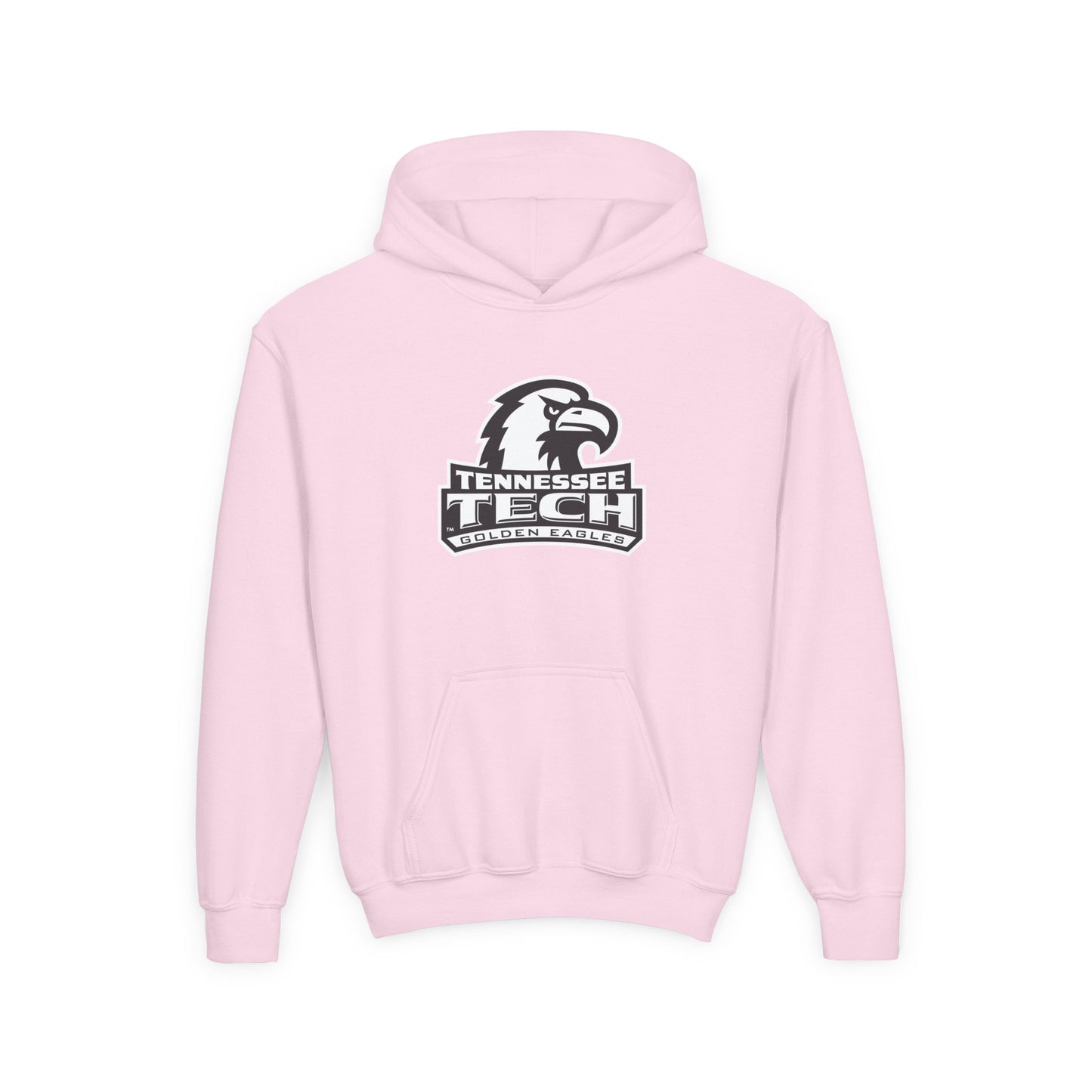 Tennessee Tech Youth Hoodie — Pink Eagle Logo Sweatshirt