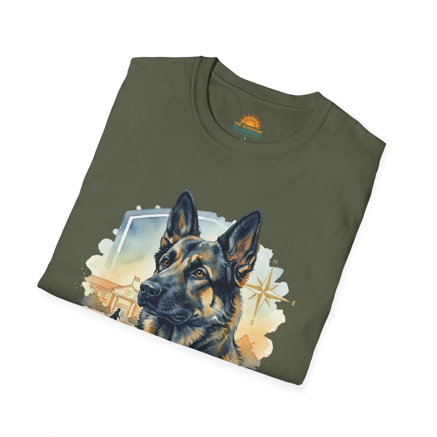 K9 German Shepherd Tribute T‑Shirt – Police Dog Memorial Tee - The Protector