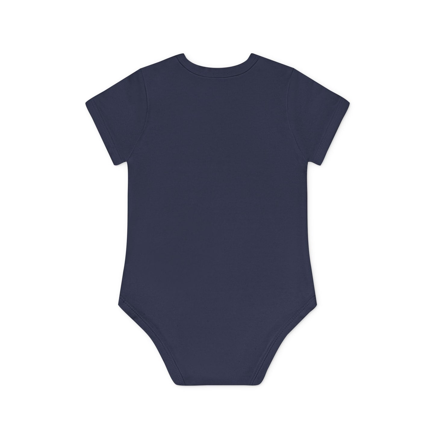 Colorful Lotus Baby Bodysuit - Organic Cotton Short Sleeve for Eco-Friendly Families