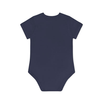 Colorful Lotus Baby Bodysuit - Organic Cotton Short Sleeve for Eco-Friendly Families