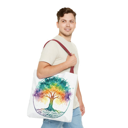 Colorful Kindness Tree Tote Bag