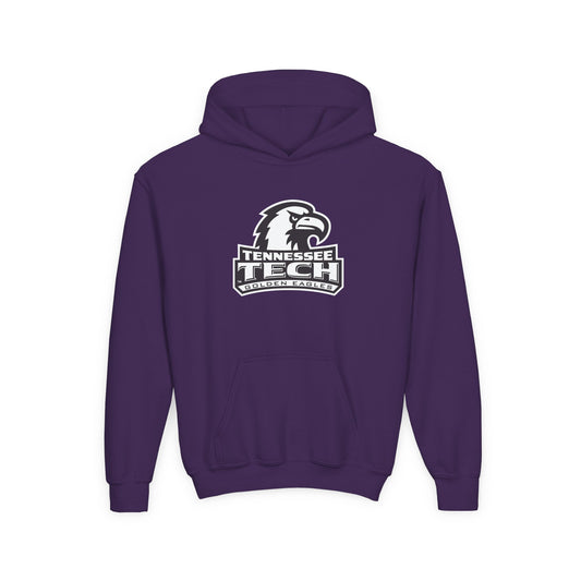 Youth Hoodie — Tennessee Tech Golden Eagle Logo Pullover