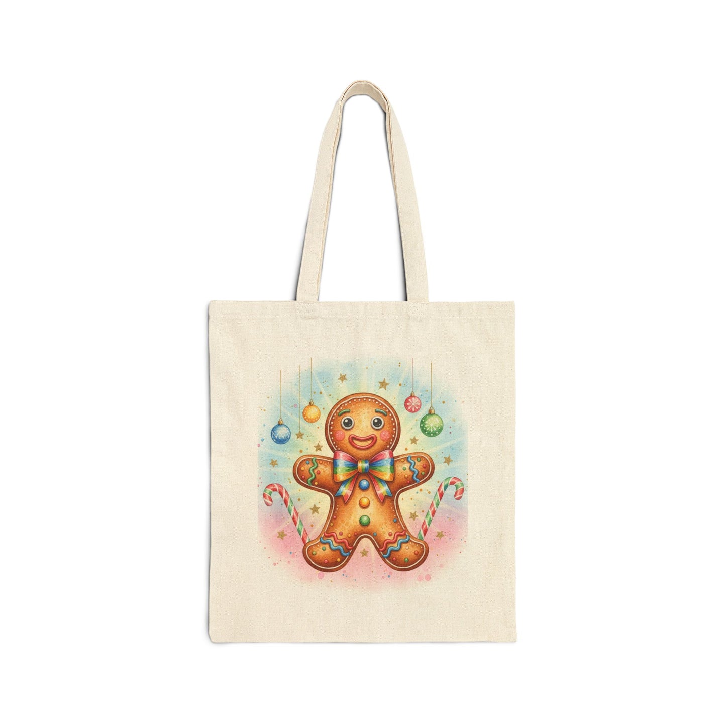 Gingerbread Cookie Holiday Tote Bag