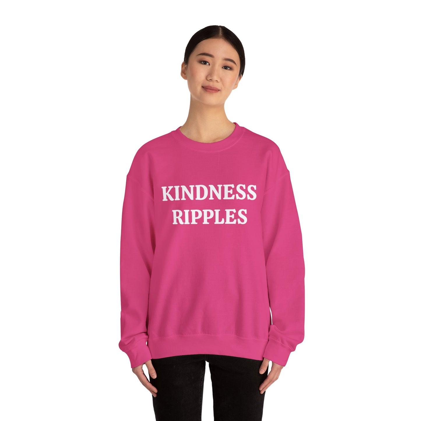 Kindness Ripples Sweatshirt - Text Only