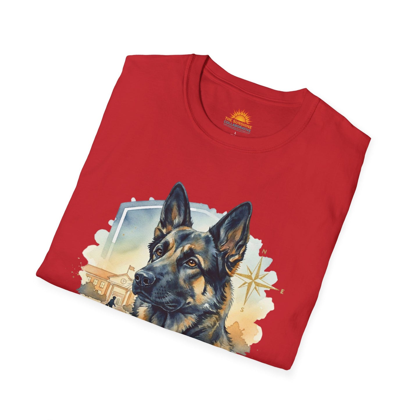 K9 German Shepherd Tribute T‑Shirt – Police Dog Memorial Tee - The Protector