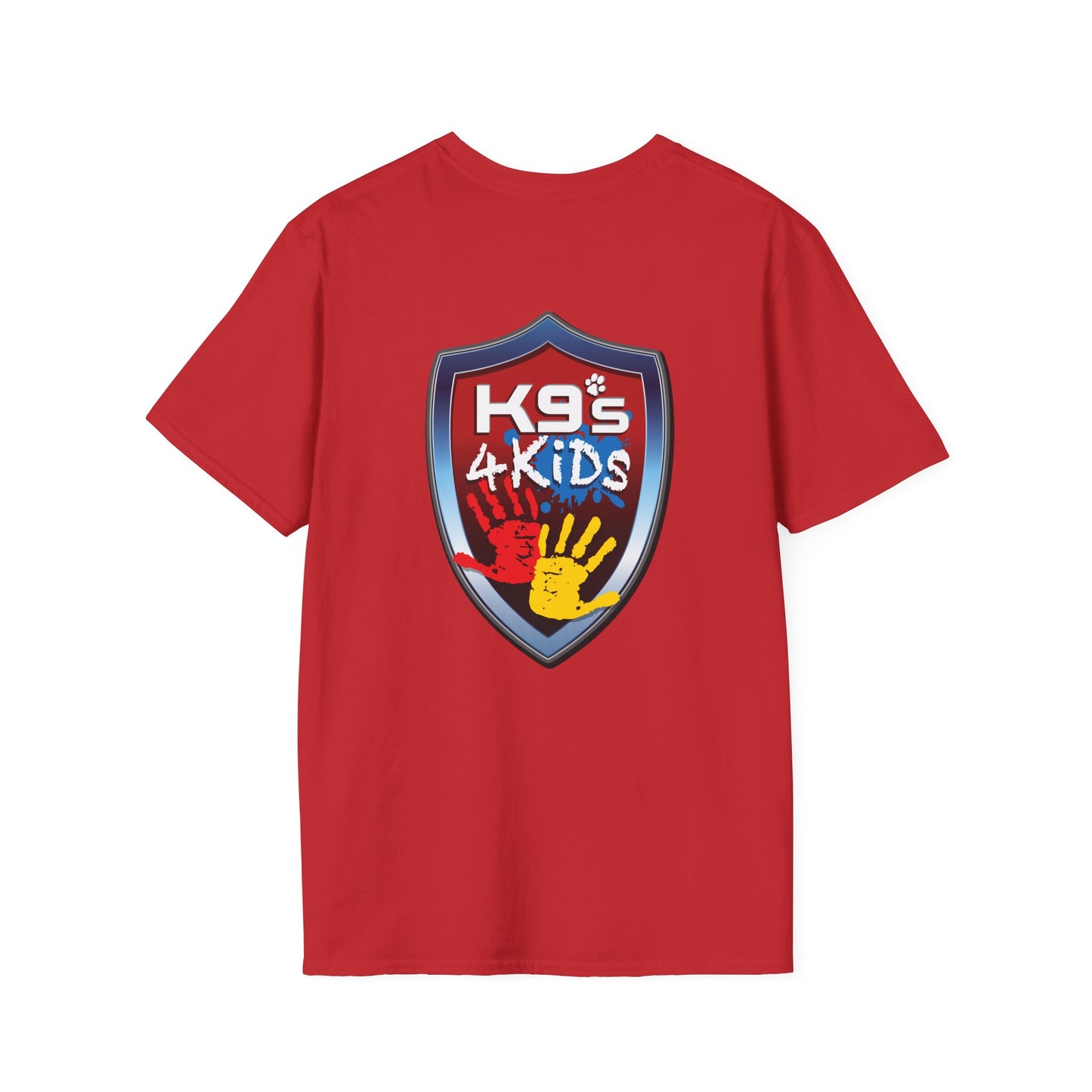 K9s.org Unisex T-Shirt with K9s4KIDs Logo Fundraiser Design