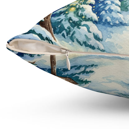 Winter Wonderland Square Pillow