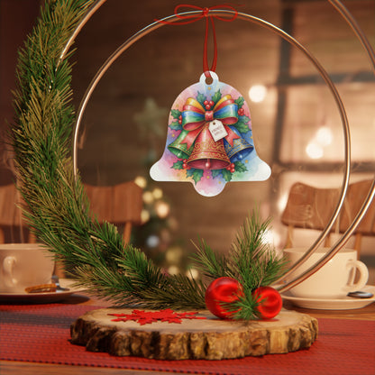 Christmas Bell Metal Ornaments - Festive Holiday Decor