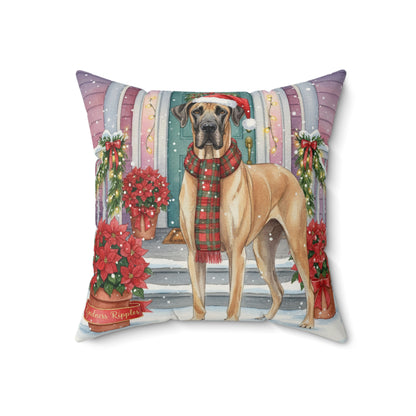 Square Pillow Great Dane Design