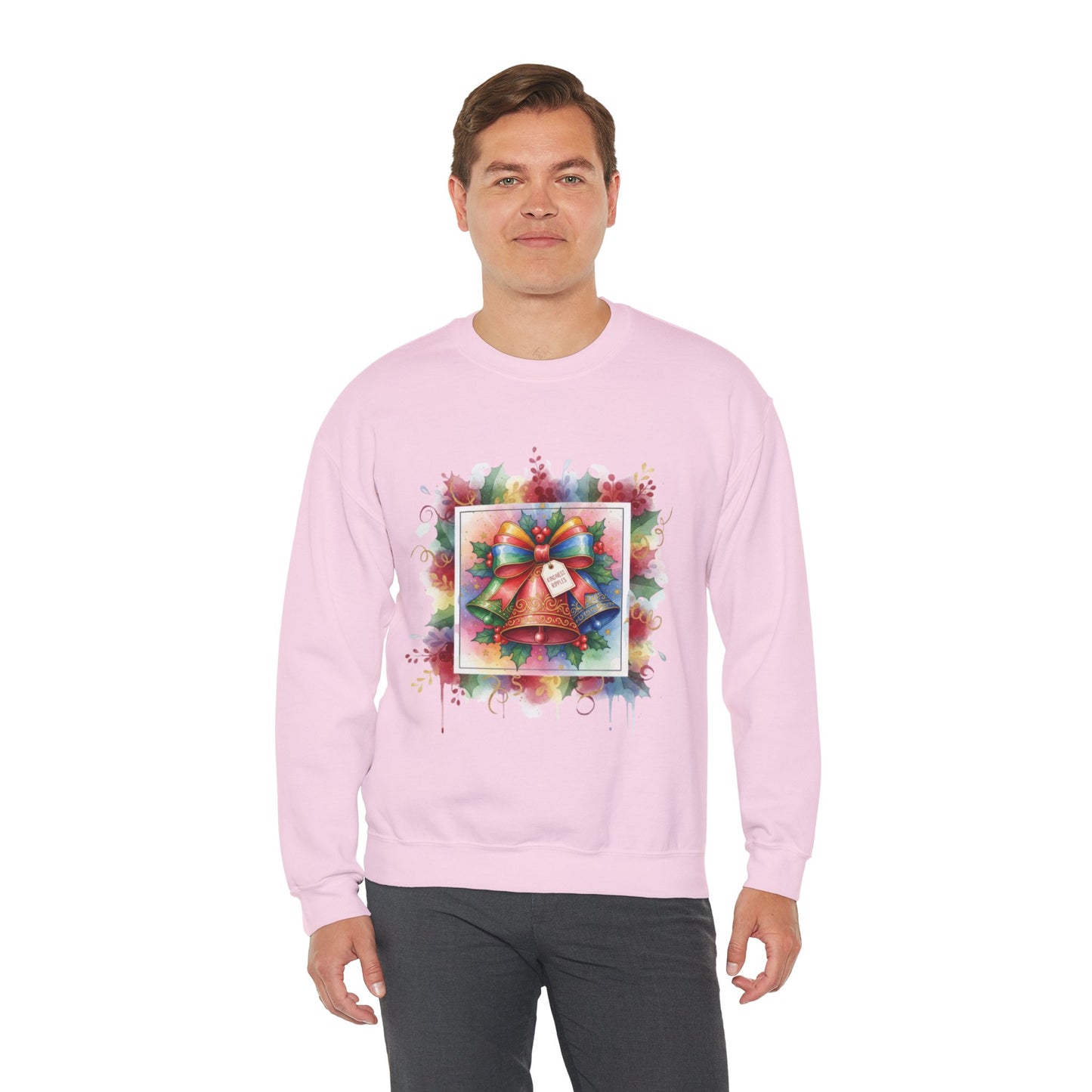 Christmas Bell Crewneck Sweatshirt | Festive Holiday Apparel