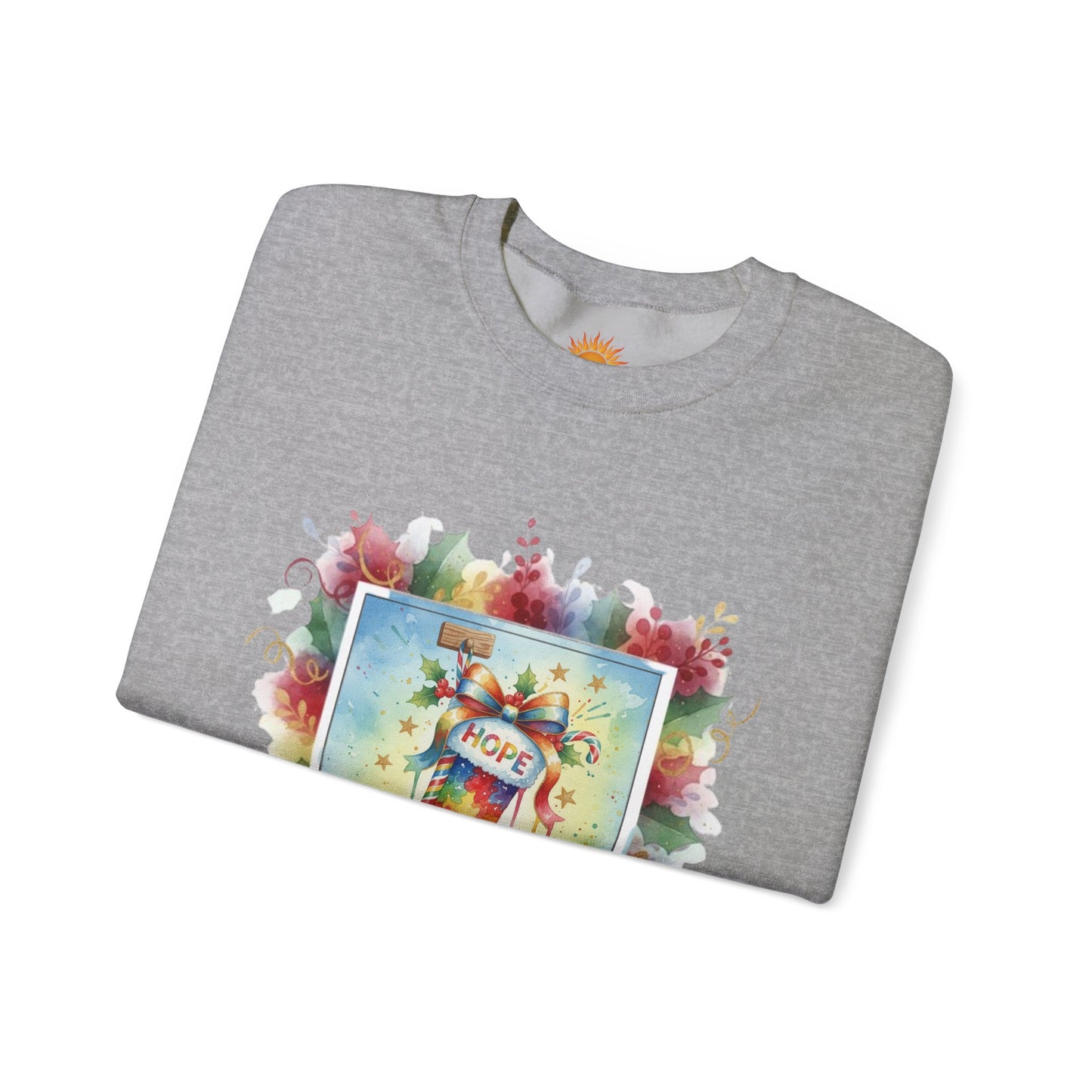 Hopeful Holiday Crewneck Sweatshirt