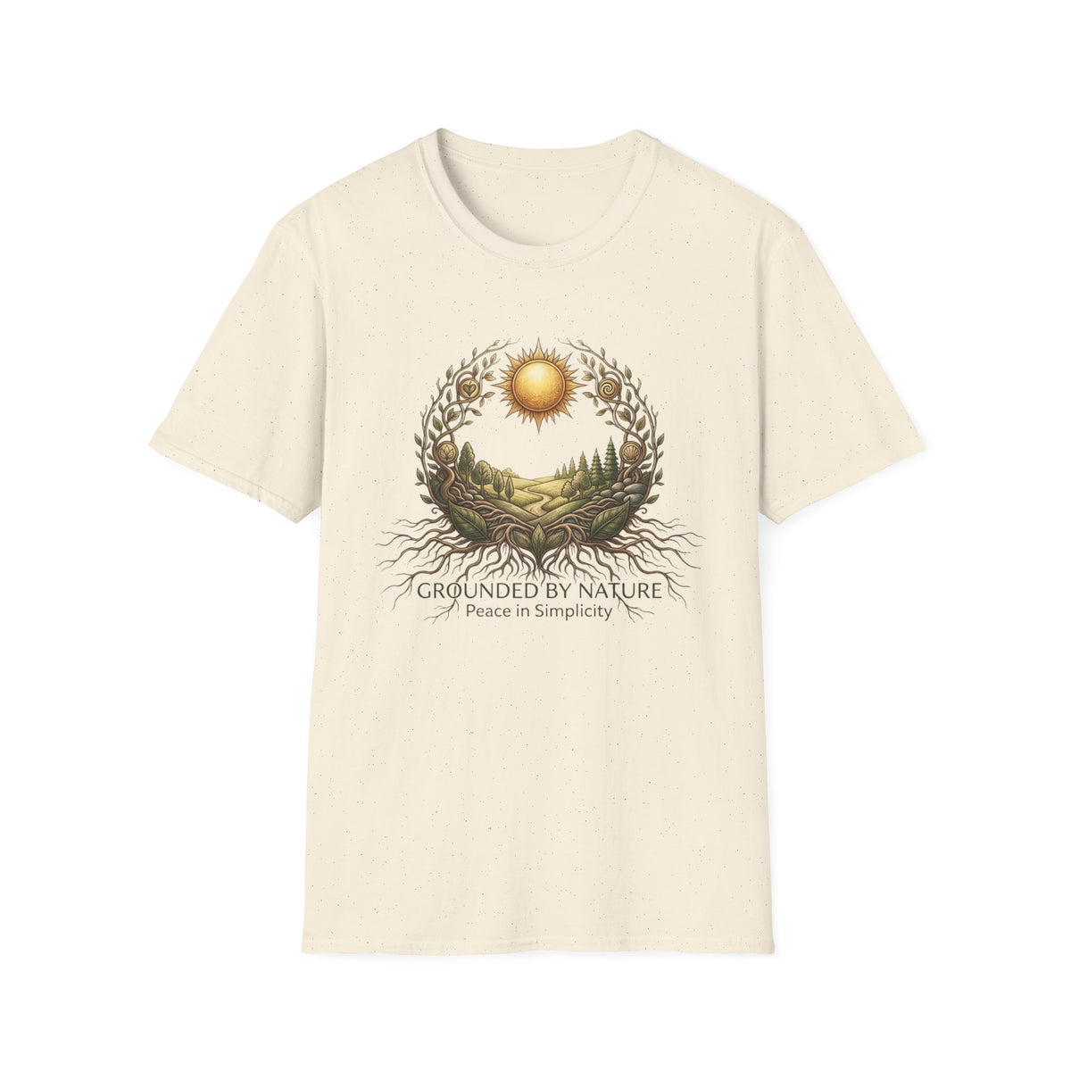 Nature Sunscape T-Shirt — Surrounded by Nature Graphic