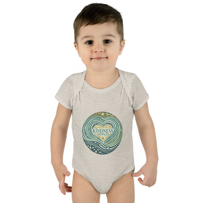 Kindness Ripples Infant Baby Bodysuit - Cute Baby Clothes for Newborns