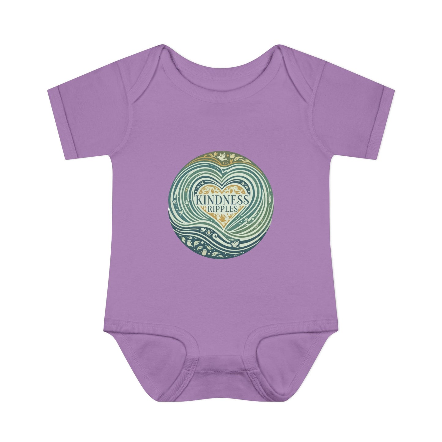 Kindness Ripples Infant Baby Bodysuit - Cute Baby Clothes for Newborns