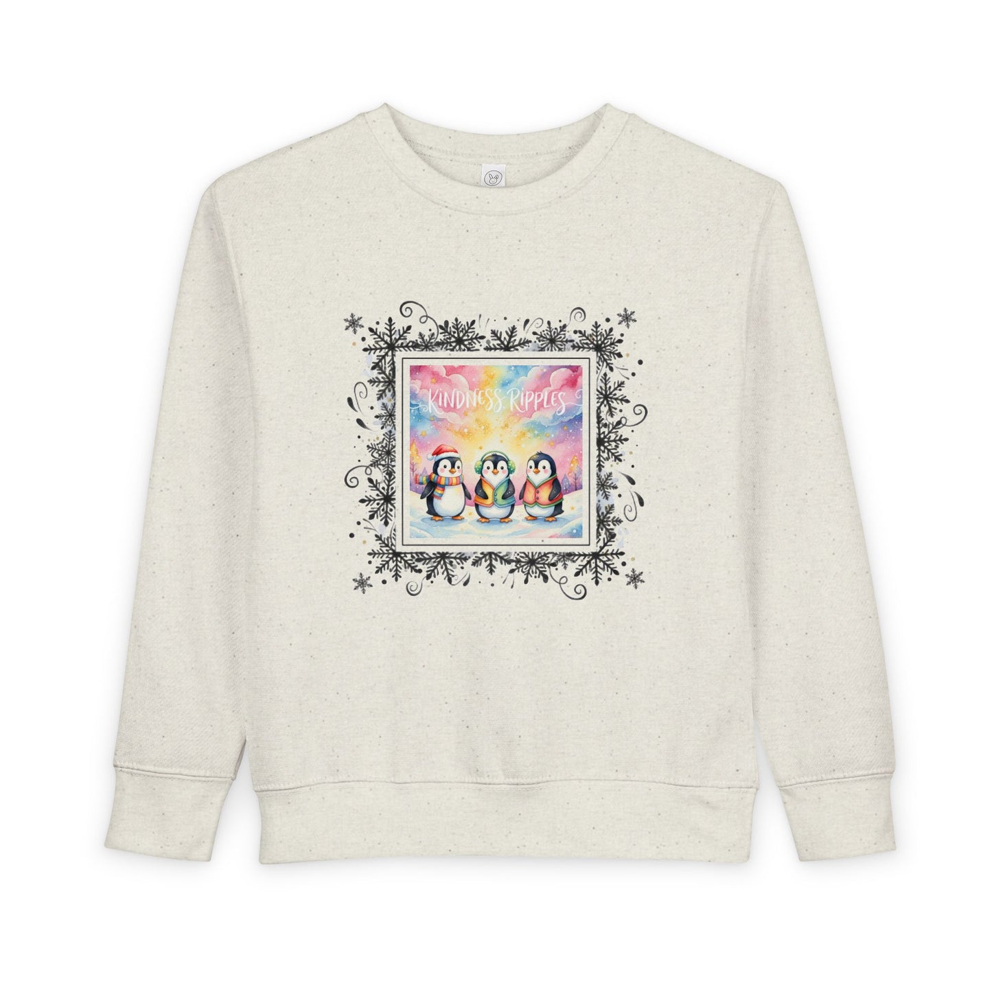 Adorable Penguin Toddler Sweatshirt for Winter Fun