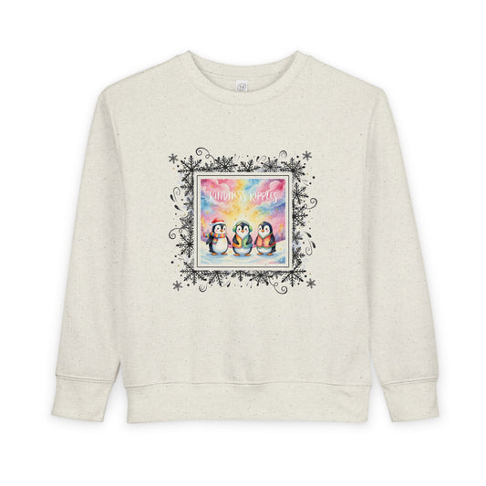 Adorable Penguin Toddler Sweatshirt for Winter Fun