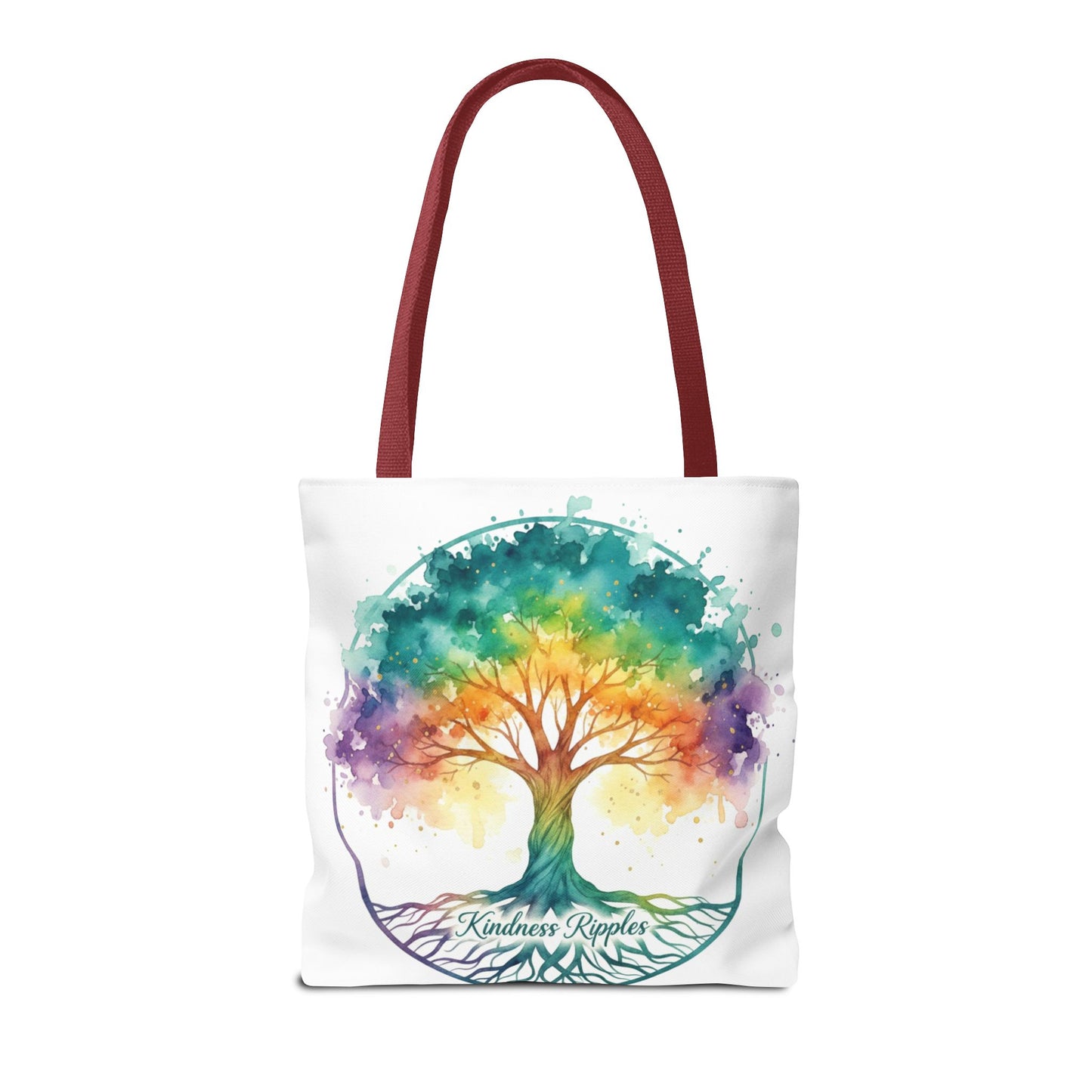 Colorful Kindness Tree Tote Bag