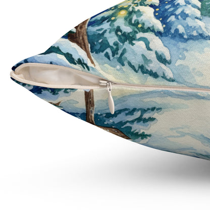 Winter Wonderland Square Pillow