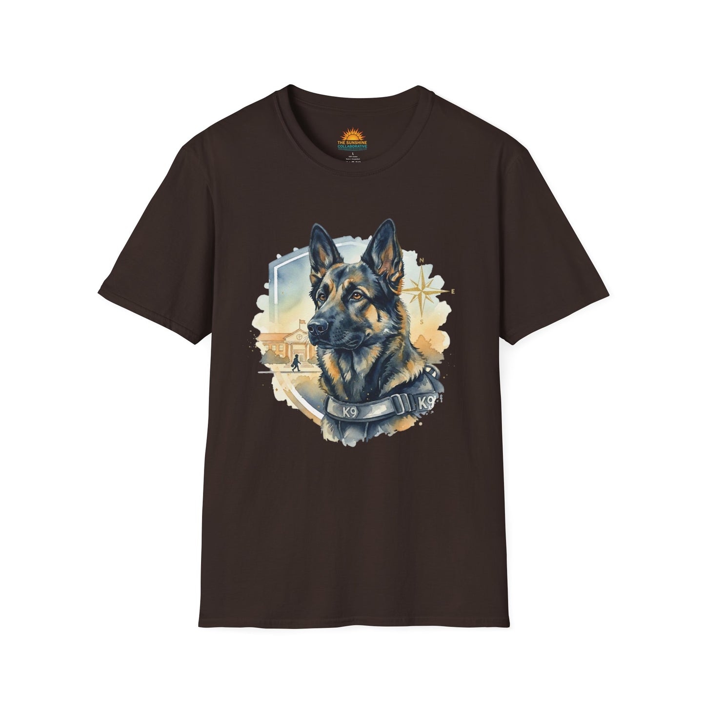 K9 German Shepherd Tribute T‑Shirt – Police Dog Memorial Tee - The Protector